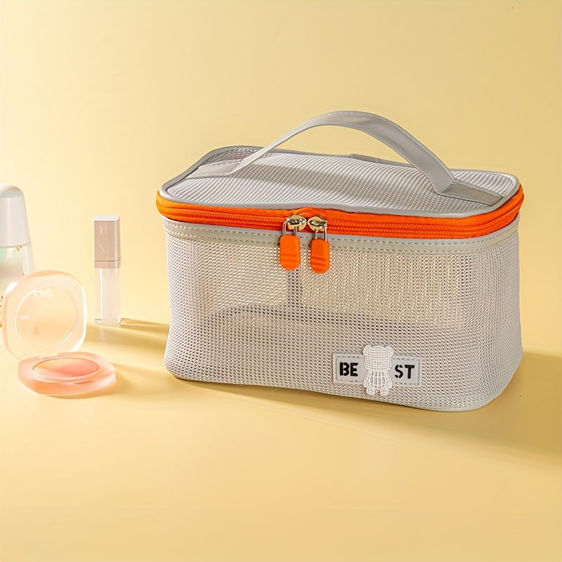 Kimberlie | Portable & Lightweight Multi-Compartments Travel Beauty Bag