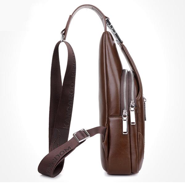 Stylish Men's Vintage Anti-Theft Sling Bag