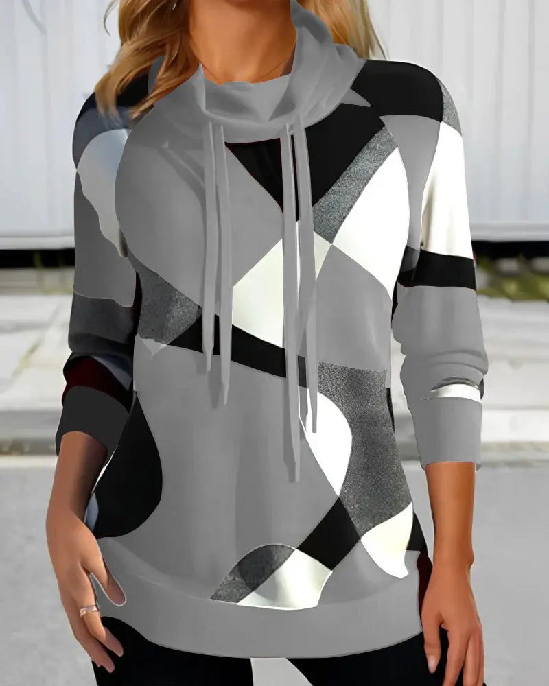 AMALFI | High Collar Sweater - Lizabella Fashion -  -  - AMALFI | High Collar Sweater-Lizabella Fashion - #tag1# - #tag2#