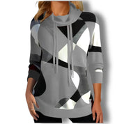 AMALFI | High Collar Sweater - Lizabella Fashion -  -  - AMALFI | High Collar Sweater-Lizabella Fashion - #tag1# - #tag2#