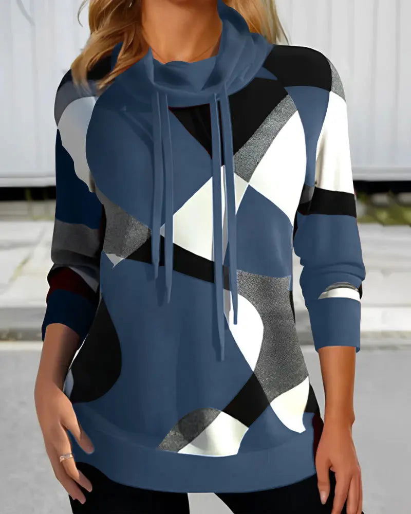 AMALFI | High Collar Sweater - Lizabella Fashion -  -  - AMALFI | High Collar Sweater-Lizabella Fashion - #tag1# - #tag2#
