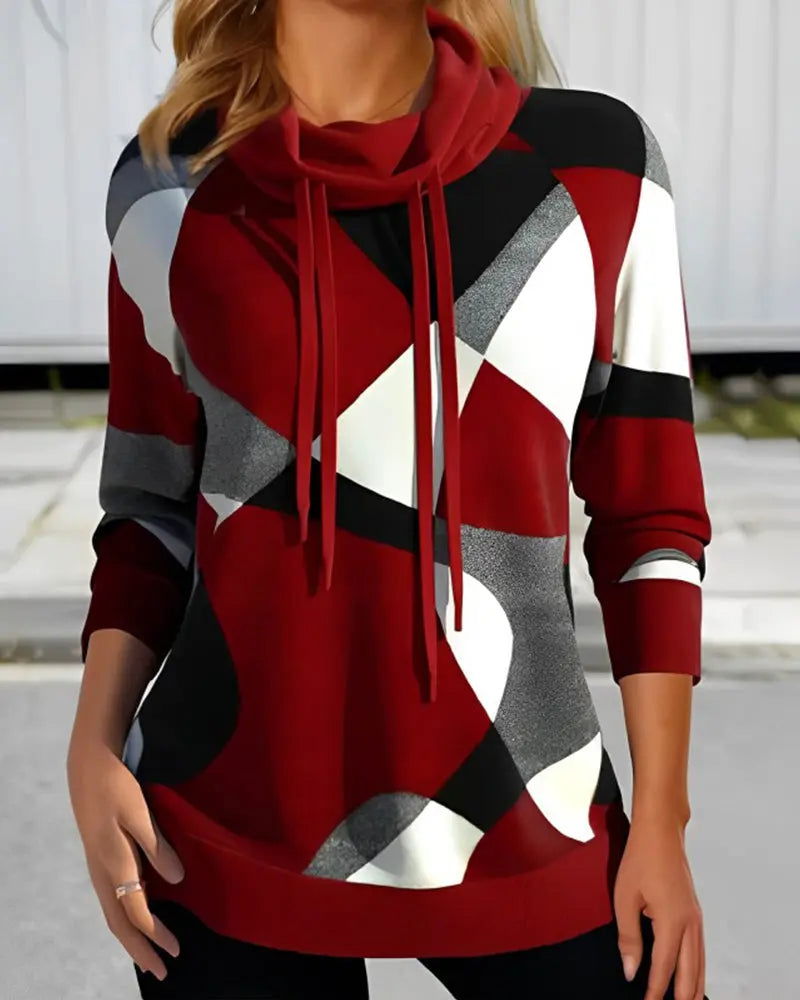 AMALFI | High Collar Sweater - Lizabella Fashion -  -  - AMALFI | High Collar Sweater-Lizabella Fashion - #tag1# - #tag2#