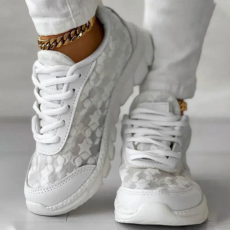 AMARA | Luxe Supersoft White Sneakers for Women - Lizabella Fashion -  -  - AMARA | Luxe Supersoft White Sneakers for Women - Lizabella Fashion - #tag1# - #tag2#