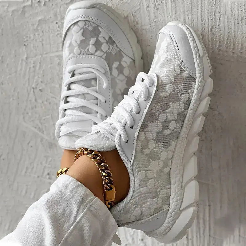 AMARA | Luxe Supersoft White Sneakers for Women - Lizabella Fashion -  -  - AMARA | Luxe Supersoft White Sneakers for Women - Lizabella Fashion - #tag1# - #tag2#