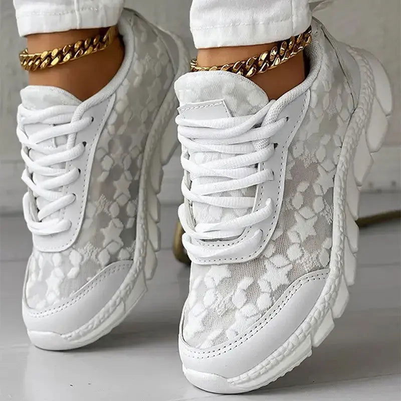 AMARA | Luxe Supersoft White Sneakers for Women - Lizabella Fashion -  -  - AMARA | Luxe Supersoft White Sneakers for Women - Lizabella Fashion - #tag1# - #tag2#