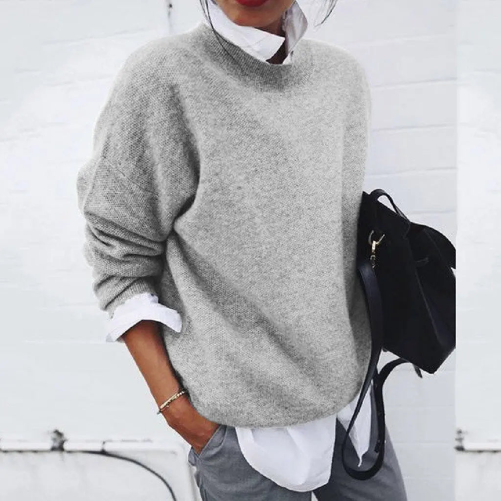 ANDREA | Stylish & Cozy Pullover - Lizabella Fashion -  -  - ANDREA | Stylish & Cozy Pullover - Lizabella Fashion - #tag1# - #tag2#