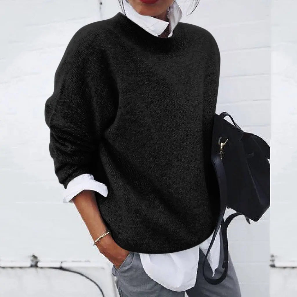 ANDREA | Stylish & Cozy Pullover - Lizabella Fashion -  -  - ANDREA | Stylish & Cozy Pullover - Lizabella Fashion - #tag1# - #tag2#