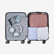 Zora Clear Hanging Toiletry Organizer for Space-Saving Convenience