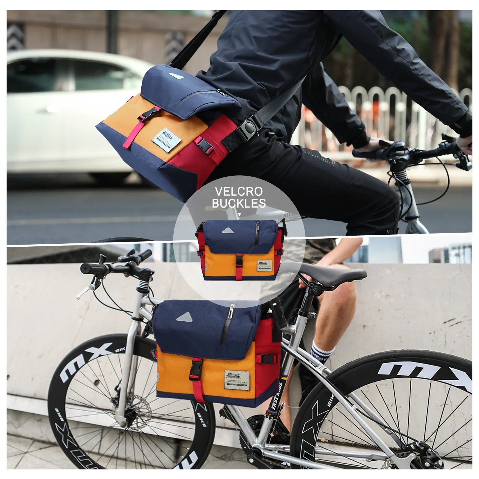 Ambrose | Classic Water-Resistant Crossbody Messenger Travel Bag