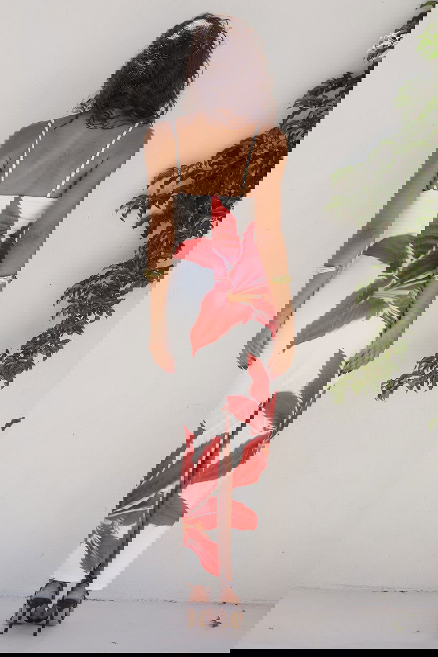 Amber Blossom Bodycon Dress with Floral Design - Lizabella Fashion -  -  - Amber Blossom Bodycon Dress with Floral Design - Lizabella Fashion - #tag1# - #tag2#