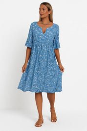 Annalena Floral Dress - Feminine and Charming