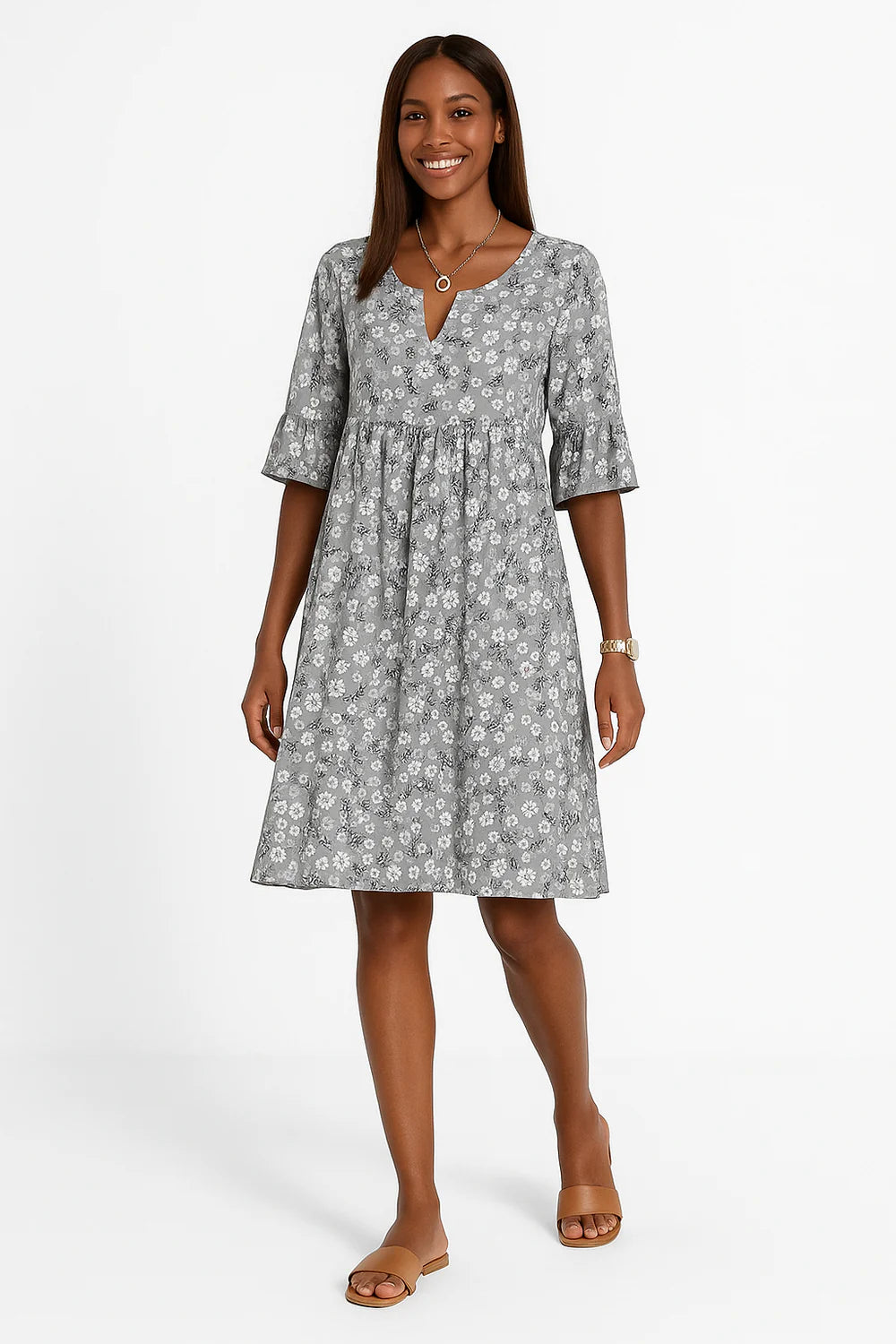 Annalena Floral Dress - Feminine and Charming