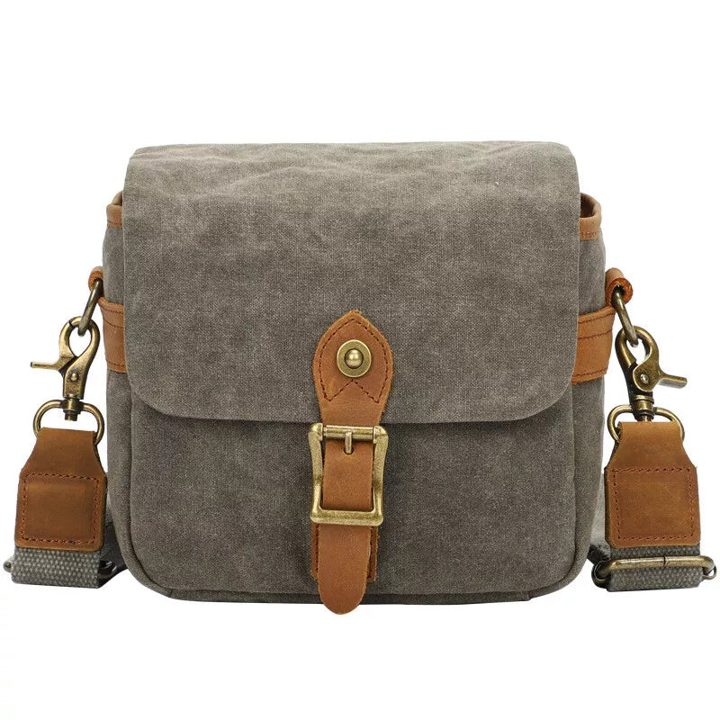 Ryder | Vintage-Inspired Canvas DSLR Camera Messenger Bag