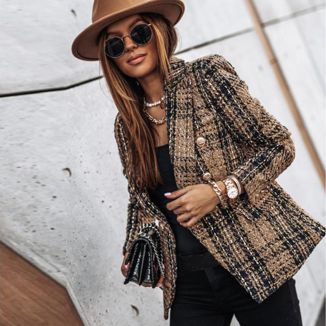Clarissam | Women's Buttoned Down Blazer | Casual