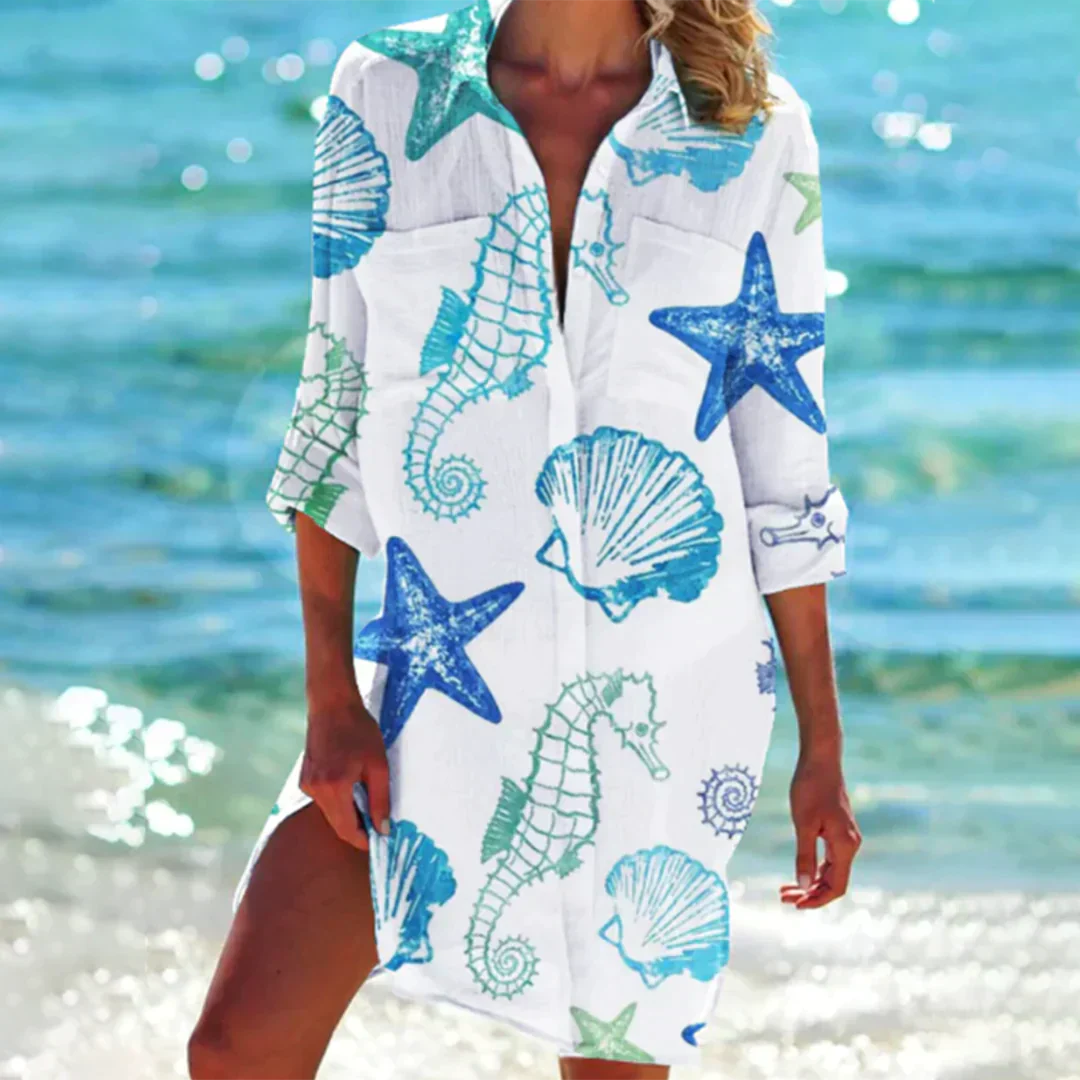 Ava | Summer Shirt Dress