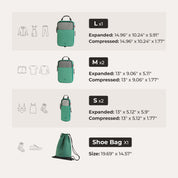Ultimate 6-Piece Compression Travel Packing Cube Set