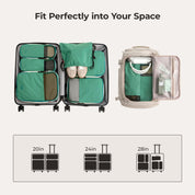 Ultimate 6-Piece Compression Travel Packing Cube Set