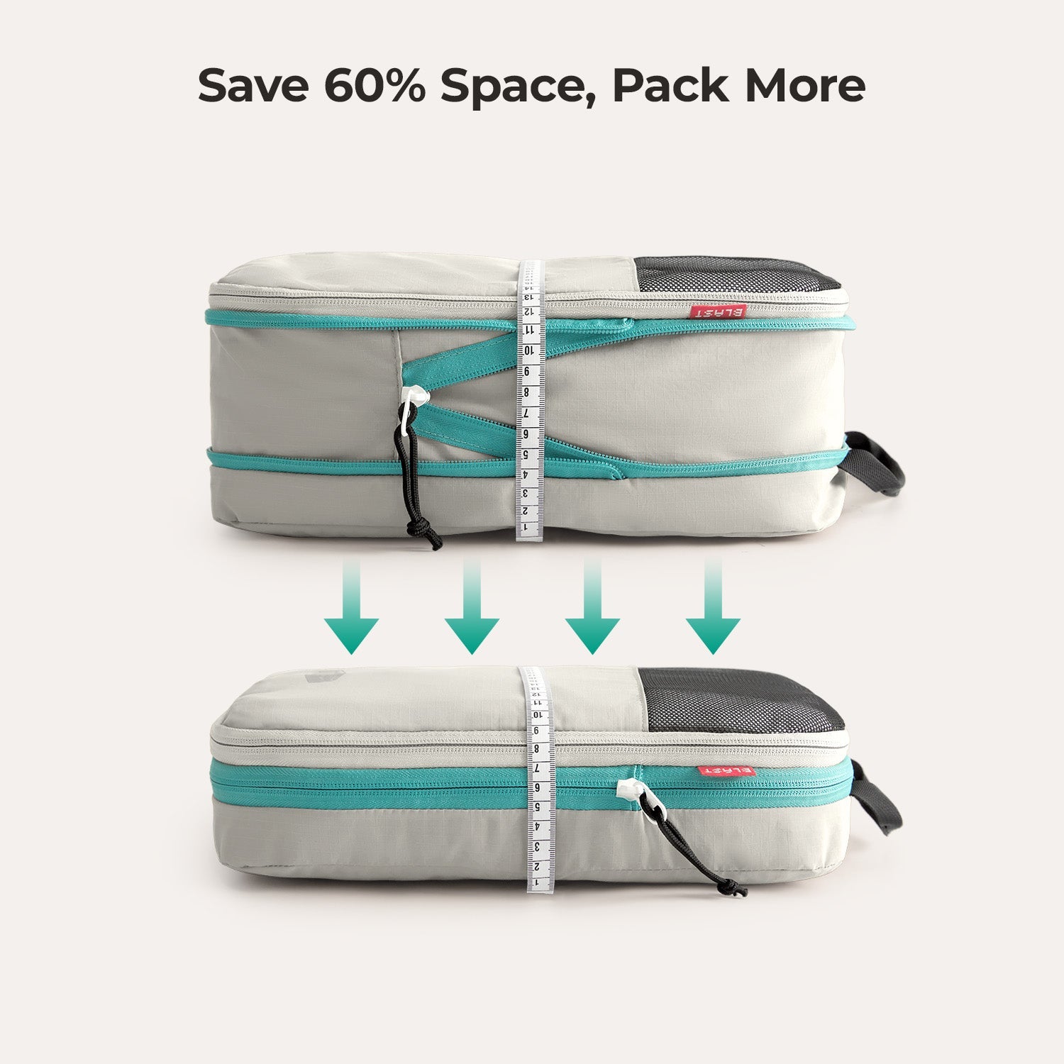 Ultimate 6-Piece Compression Travel Packing Cube Set