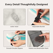 Ultimate 6-Piece Compression Travel Packing Cube Set