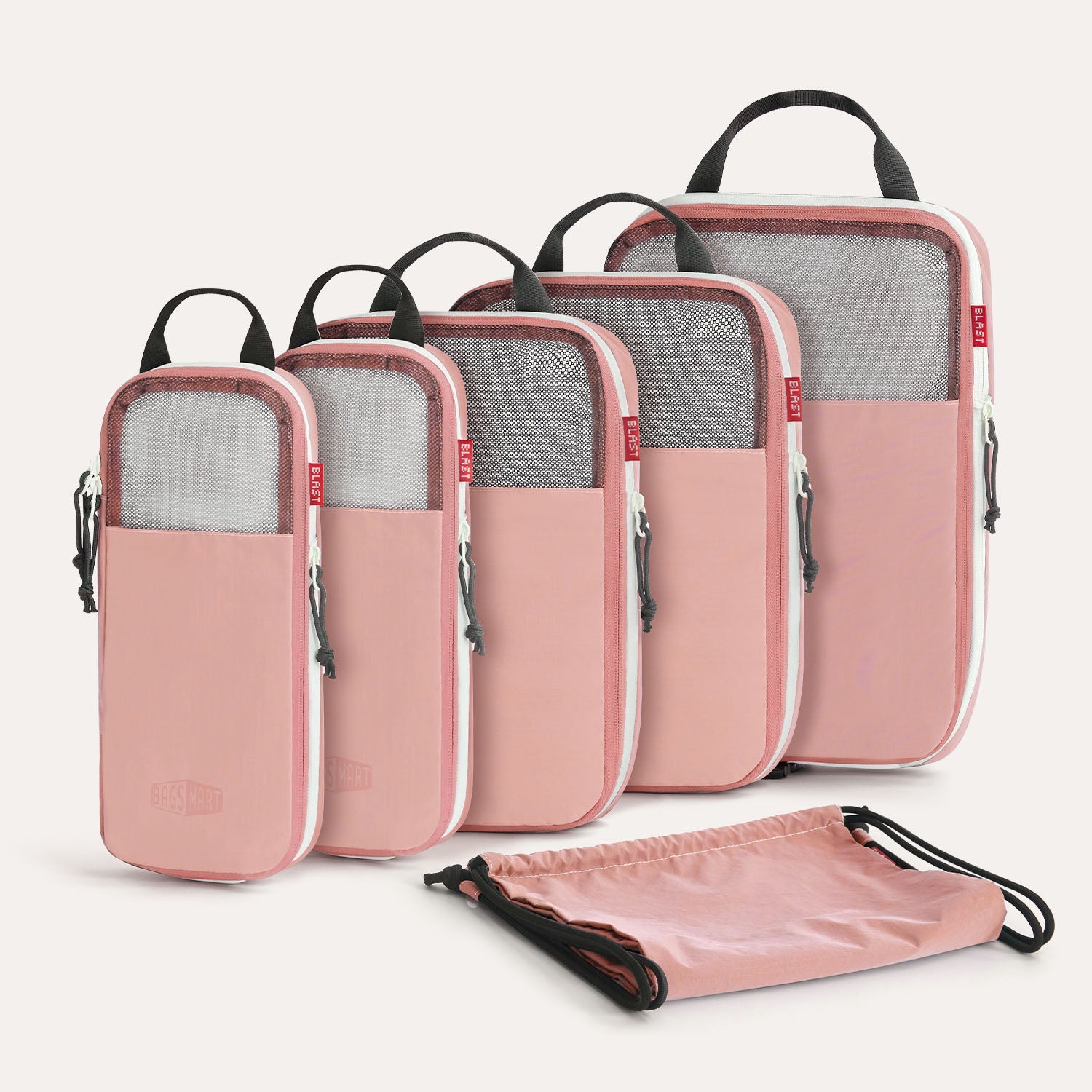 Ultimate 6-Piece Compression Travel Packing Cube Set