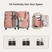 Ultimate 6-Piece Compression Travel Packing Cube Set