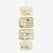 Zora Clear Hanging Toiletry Organizer for Space-Saving Convenience