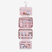 Zora Clear Hanging Toiletry Organizer for Space-Saving Convenience