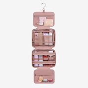 Zora Clear Hanging Toiletry Organizer for Space-Saving Convenience