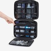 Zora Clear Hanging Toiletry Organizer for Space-Saving Convenience