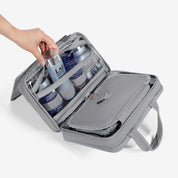 Zora Clear Hanging Toiletry Organizer for Space-Saving Convenience