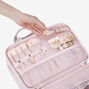 Zora Clear Hanging Toiletry Organizer for Space-Saving Convenience