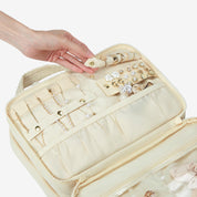 Zora Clear Hanging Toiletry Organizer for Space-Saving Convenience