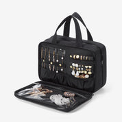 Zora Clear Hanging Toiletry Organizer for Space-Saving Convenience