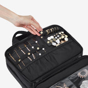 Zora Clear Hanging Toiletry Organizer for Space-Saving Convenience