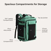 Ultimate 28L-38L Expandable Mesh Travel Backpack for Adventurers