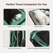 Ultimate 28L-38L Expandable Mesh Travel Backpack for Adventurers