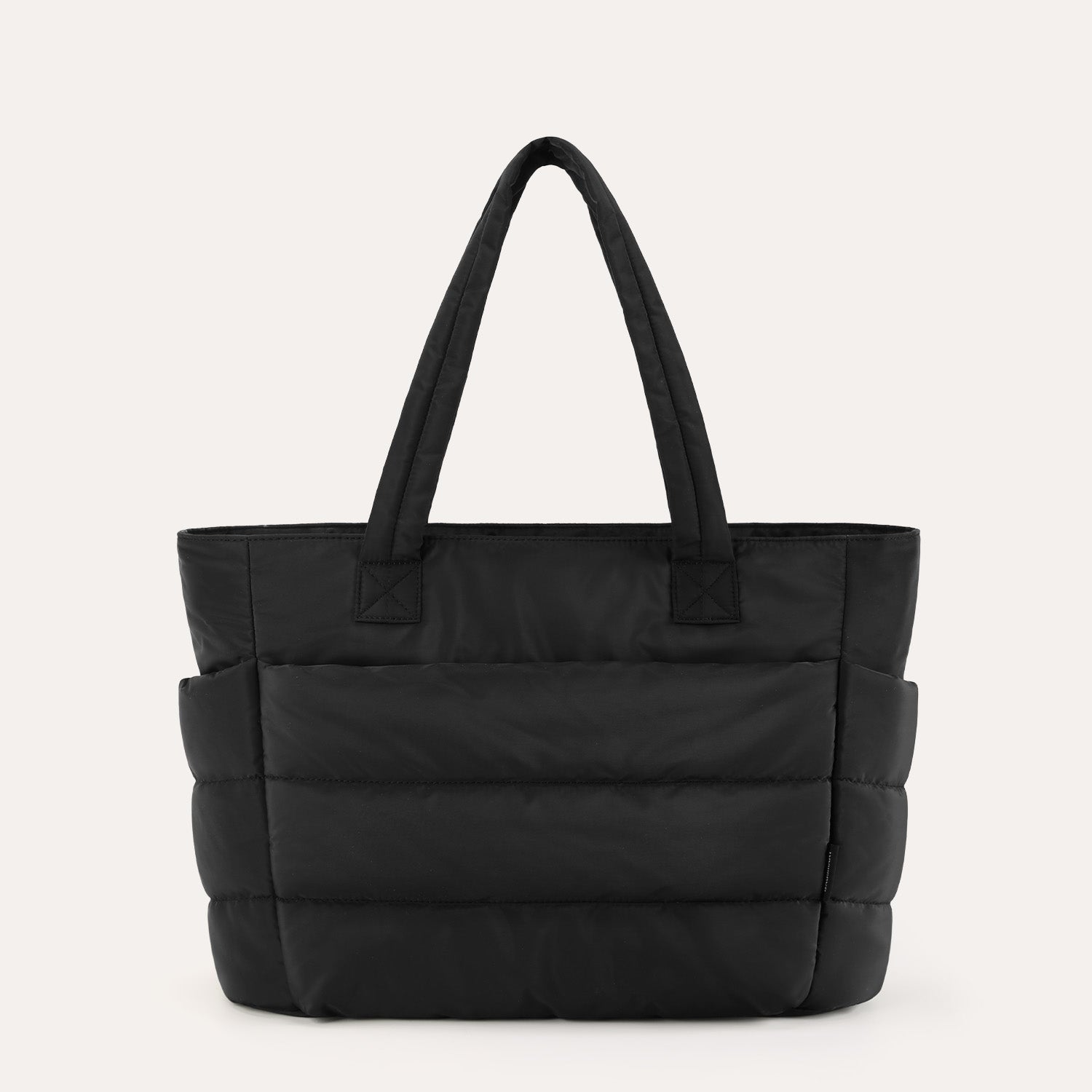 Stylish Bagsmart 20L Puffy Tote with Dedicated 15.6" Laptop Storage