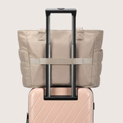 Stylish Bagsmart 20L Puffy Tote with Dedicated 15.6" Laptop Storage