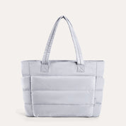 Stylish Bagsmart 20L Puffy Tote with Dedicated 15.6" Laptop Storage