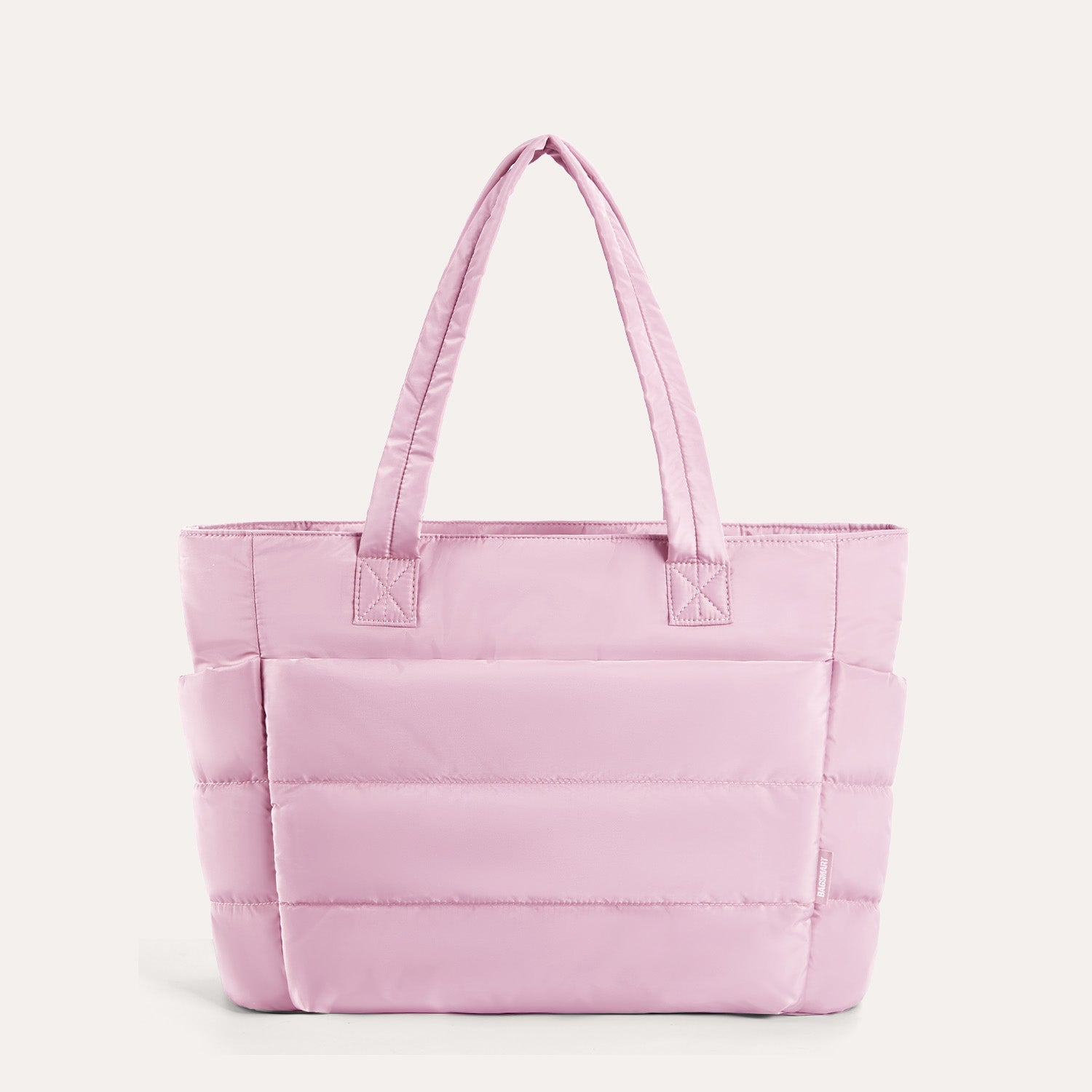 Stylish Bagsmart 20L Puffy Tote with Dedicated 15.6" Laptop Storage