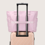 Stylish Bagsmart 20L Puffy Tote with Dedicated 15.6" Laptop Storage