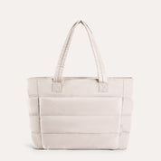 Stylish Bagsmart 20L Puffy Tote with Dedicated 15.6" Laptop Storage