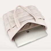 Stylish Bagsmart 20L Puffy Tote with Dedicated 15.6" Laptop Storage