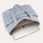 Stylish Bagsmart 20L Puffy Tote with Dedicated 15.6" Laptop Storage