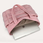 Stylish Bagsmart 20L Puffy Tote with Dedicated 15.6" Laptop Storage