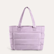 Stylish Bagsmart 20L Puffy Tote with Dedicated 15.6" Laptop Storage