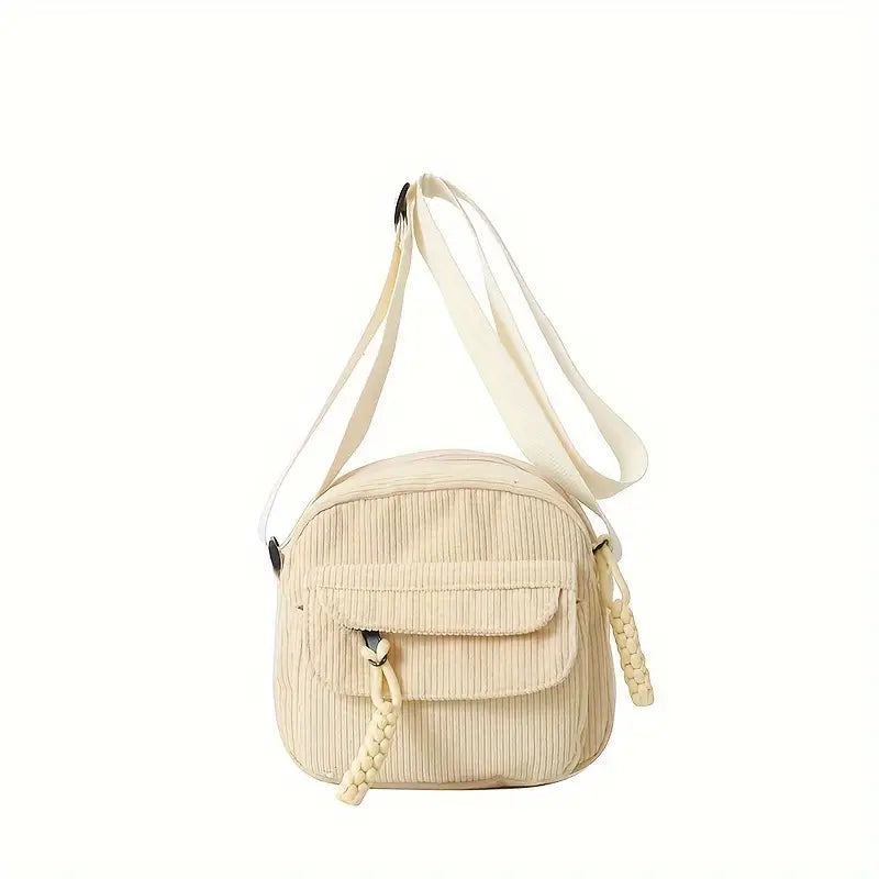 Melissa | Women's Corduroy Small Casual Crossbody Sling Bag