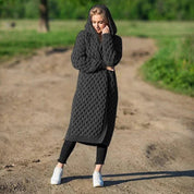 Kelly | Stylish & Comfy Winter Hoodie Cardigan
