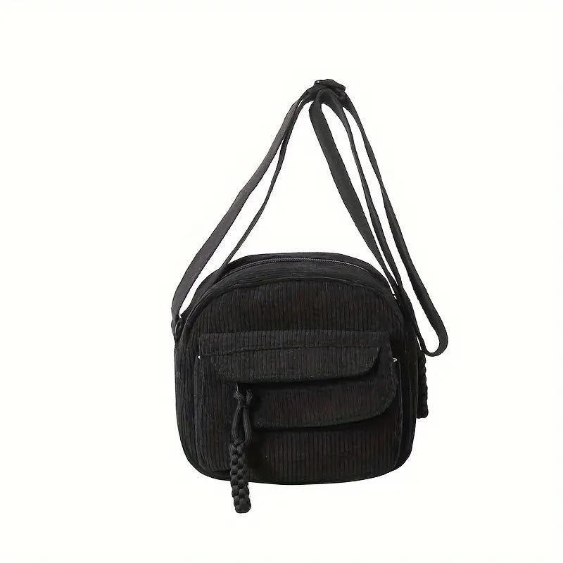 Melissa | Women's Corduroy Small Casual Crossbody Sling Bag