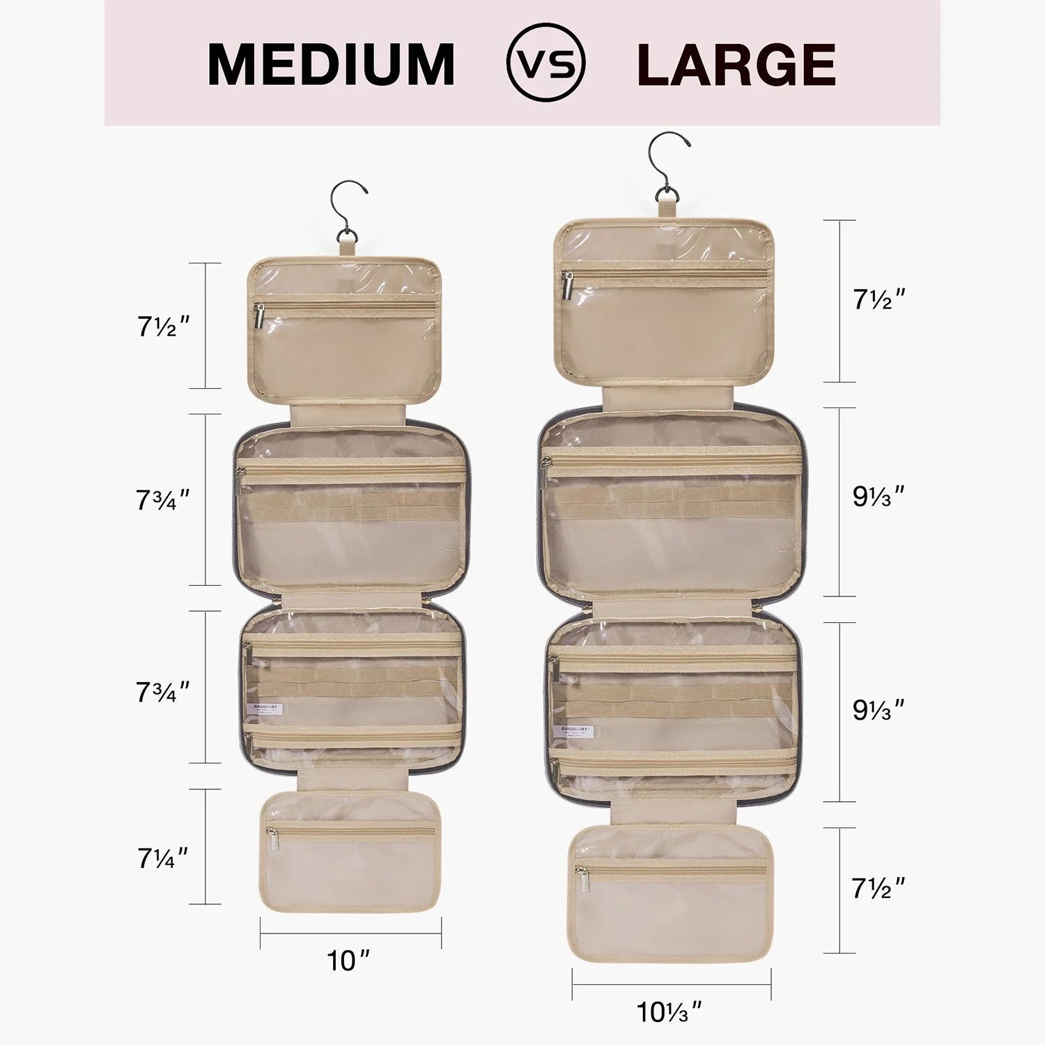 Ultimate Space-Saving Toiletry Bag